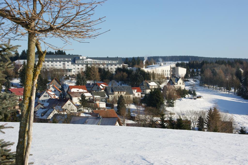Werrapark Familienresort Hotel Heubacher Hoehe マッサーベルク エクステリア 写真