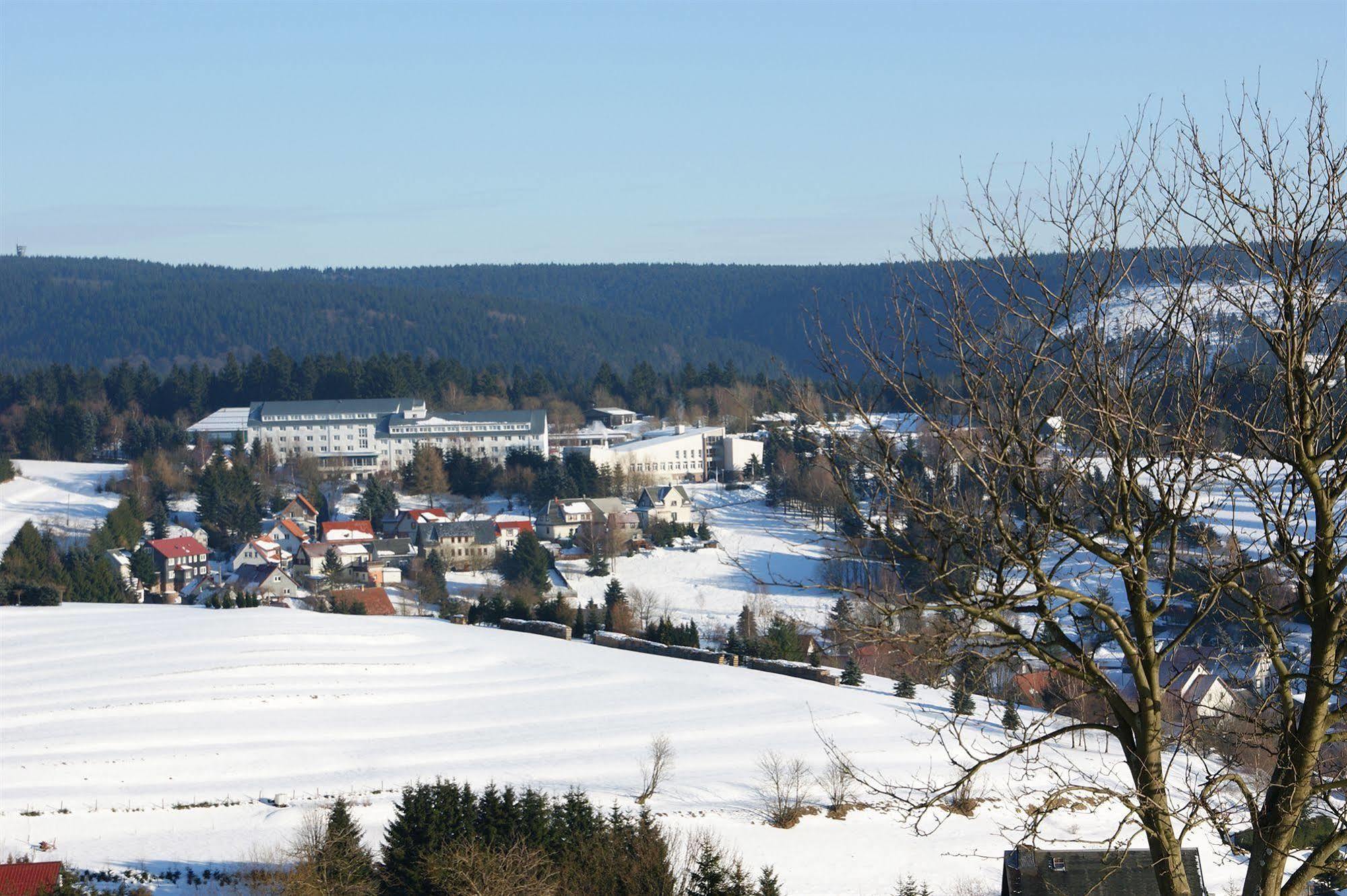 Werrapark Familienresort Hotel Heubacher Hoehe マッサーベルク エクステリア 写真